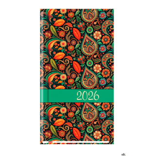 Terminarz Kieszonkowy 90x165mm 2026 Michalczyk i Prokop T-231F-03 kalendarz 1 tydzień na 2 stronach