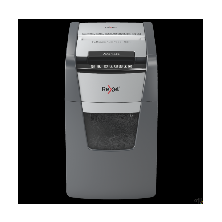 Niszczarka Rexel Optimum AutoFeed+ 130X, (P-4), 130 kartek, 44 l kosz, 2020130XEU
