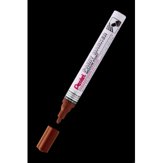 Marker olejowy Pentel średnia okrągła  końcówka,  MMP10-E brązowy