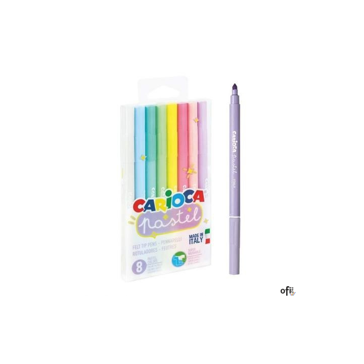 Pisaki Pastelowe CARIOCA 8 kolorów (43032) 160-2228 (X)