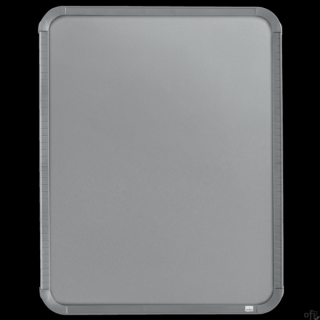 Magnetyczna tabliczka suchościeralna Nobo 280x360mm, srebrna QB05442CD