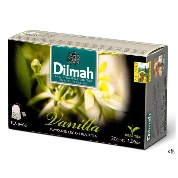 Herbata DILMAH WANILII (20 saszetek) 85045 czarna