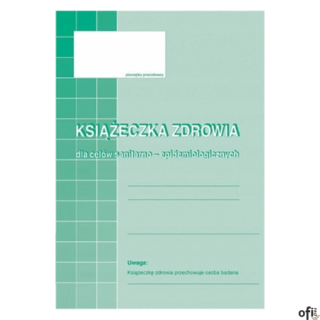 530-5 Książeczka zdrowia, A616 stron, MICHALCZYK&PROKOP