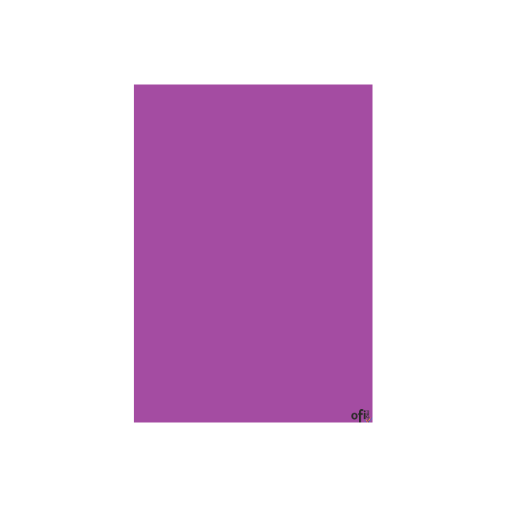 Karton kolorowy A3 160g 25ark purpurowy 400150245 OXFORD