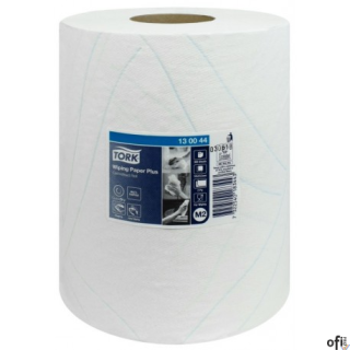 Ręcznik w roli TORK centralnego dozowania maxi, (6 rolek) 2 warstwy, kolor biały, długość 125 m. system M2 130044