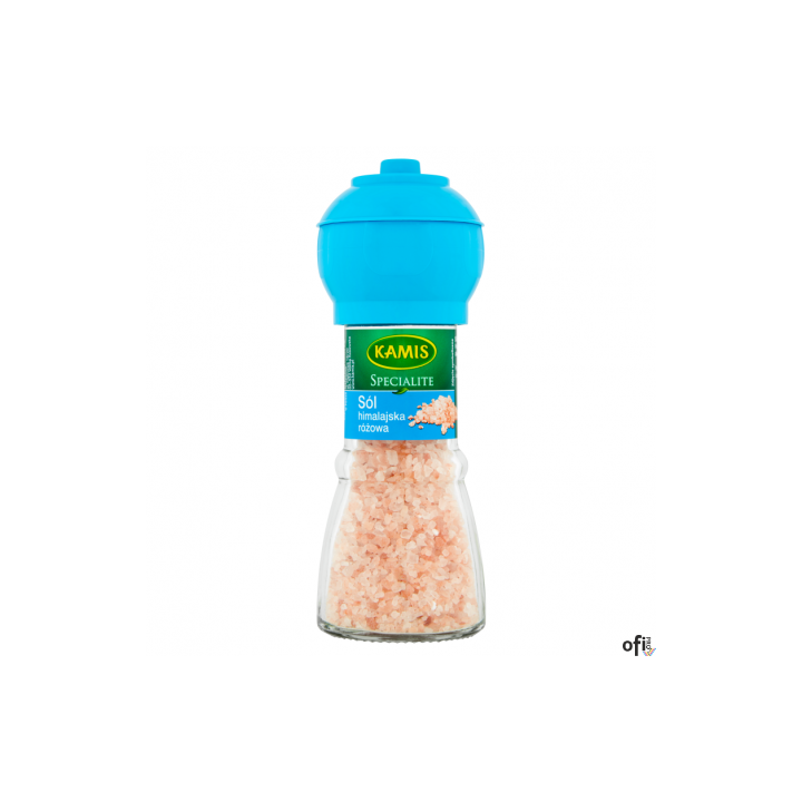 Sól himalajska różowa 85g młynek KAMIS