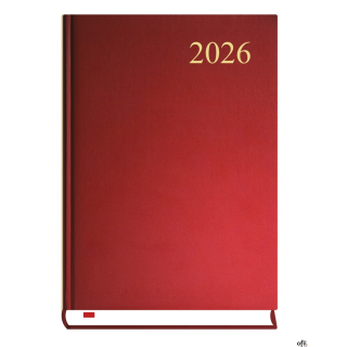 Kalendarz Asystent A5 2026 - bordo Michalczyk i Prokop T-237C-B