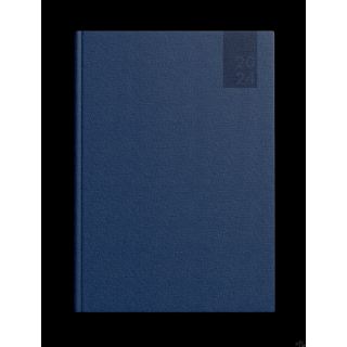 Kalendarz TOP 2000 BASIC 2024 A5 dzienny granatowy 400177486