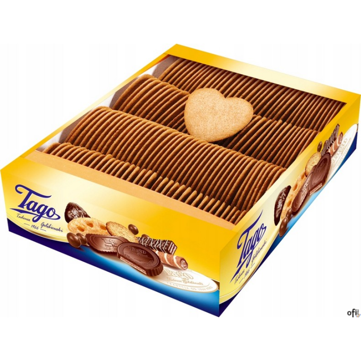 Ciastka TAGO słodkie serduszka korzenne 2.5kg LUZ